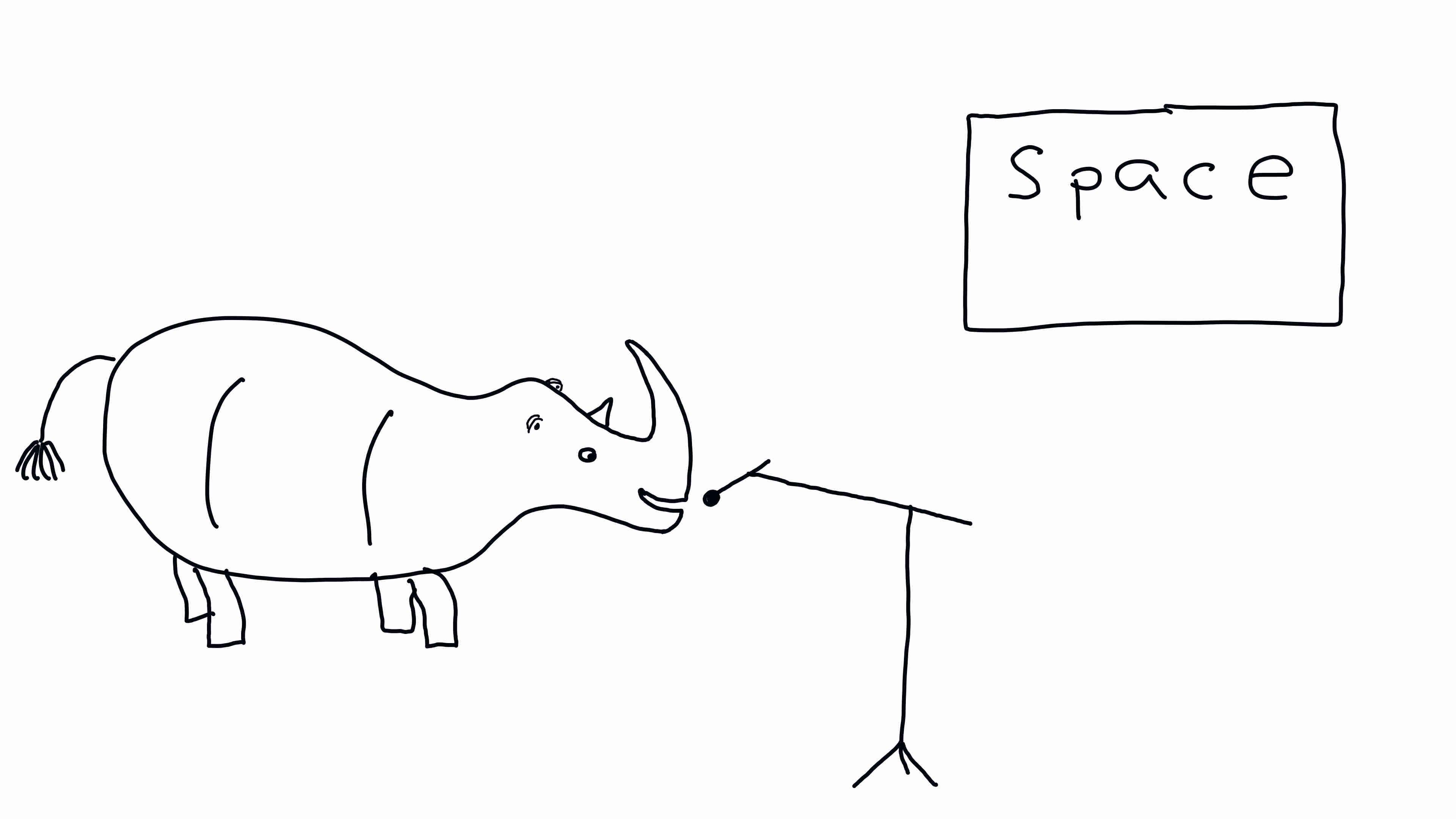 Rhino makes space presentation